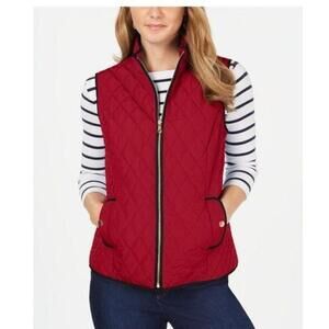Charter Club Quilted Vest
